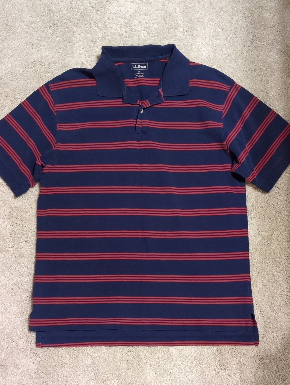 Men's LLBean Polo Shirt M